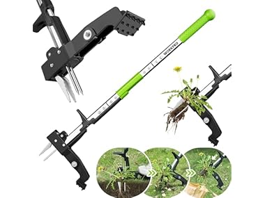 $21.99, Was $45.99, 52% Off! WORKPRO Stand Up Weed Puller Tool dealfomo