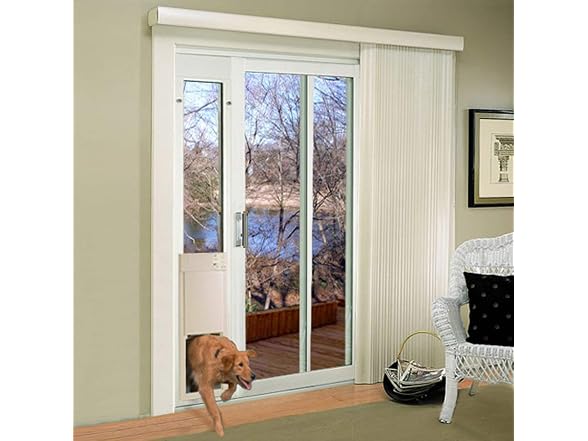 Power Pet Automatic Sliding Glass Patio Pet