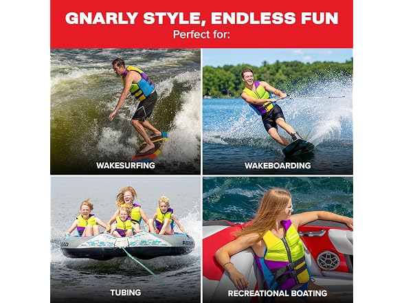 Airhead Gnar Kwik-Dry Neolite Life Jacket Small