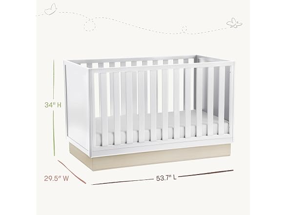 Little Seeds Dawn 4-in-1 Convertible Crib