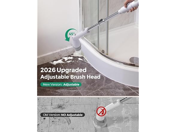 kHelfer Cordless Electric Spin Scrubber