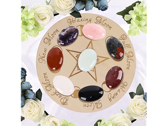 African Blood Natural Polished Palm Stone