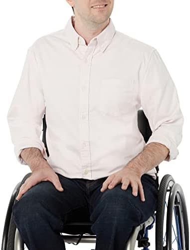 Amazon Essentials Mens Long Sleeve Regular Fit Pocket Stretch Oxford Shirt