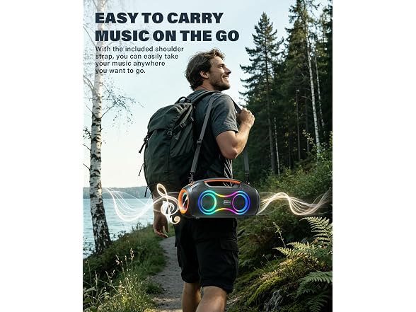 VUOPAX 180W Portable Bluetooth Speaker