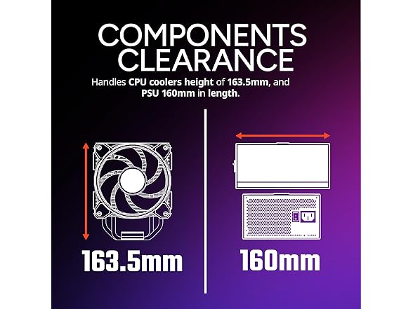 Cooler Master Elite 301 Lite Micro-ATX High Airflow Minimalist PC Case