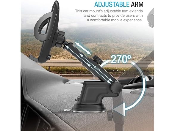 MAXBOOSTPOWER Car Phone Holder Mount for