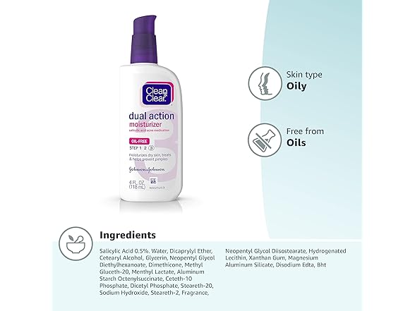 Clean & Clear Essentials Dual Action Fac