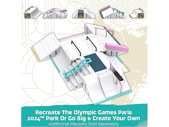 Tech Deck, Aurelien Giraud’s Olympic Paris 2024 Ramp