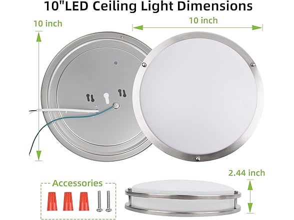 hykolity 10" LED Ceiling Light