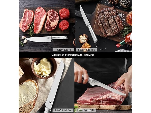 imarku 10 PCS Knife Set