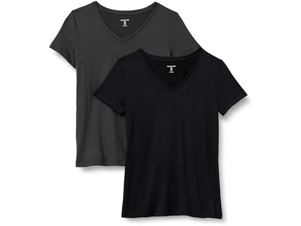Amazon Essentials Womens V-Neck T-Shirt