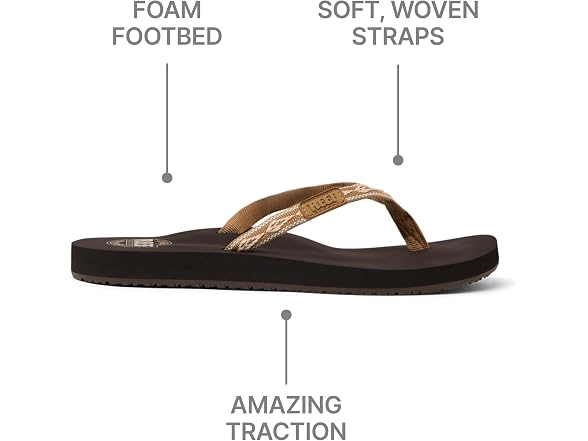 REEF Ginger Womens Beach Flip Flop