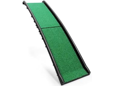 $29.99 MaxWorks PawStep 50894 Pet Ramp with Poly Grass dealfomo