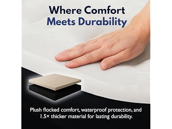 King Koil Plush Pillow Top Luxury Twin Air Mattress