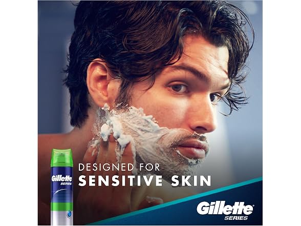 Gillette Series Shaving Gel Sensitive Skin 7 oz