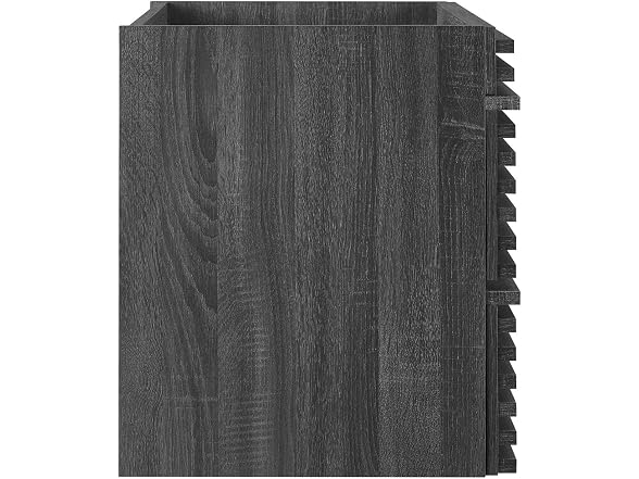 30 in. Render WALL-Mount Bathroom Vanity, Charcoal