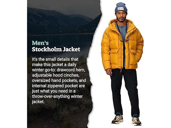 Marmot Mens Stockholm 700 Down Puffer