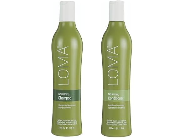 Shampoo, 12 oz & LOMA Nourishi
