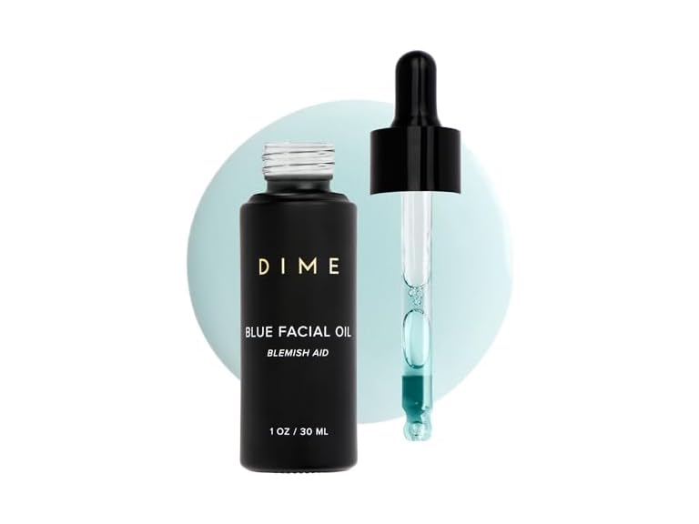 DIME Beauty Blue Facial Oil, 1 oz / 30 m