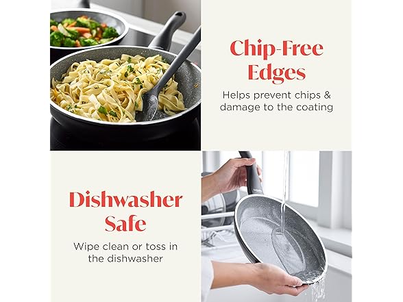 Lumenflon Rigoletto 9.5” Nonstick Frying Pan Skillet