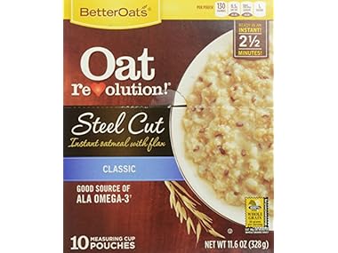 $4.29, Was $5.44, 21% Off! MOM Brands Better Oats Revolution Steel Cut dealfomo