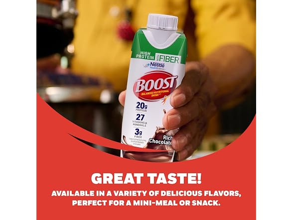BOOST | High Protein with Fiber 24 pk