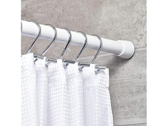 iDesign Chrome Shower Hooks 12pk