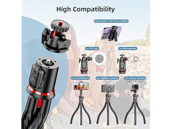 qirita Flexible Tripod for iPhone