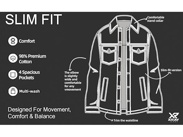 X RAY Mens Denim Jacket, Washed Ripped D