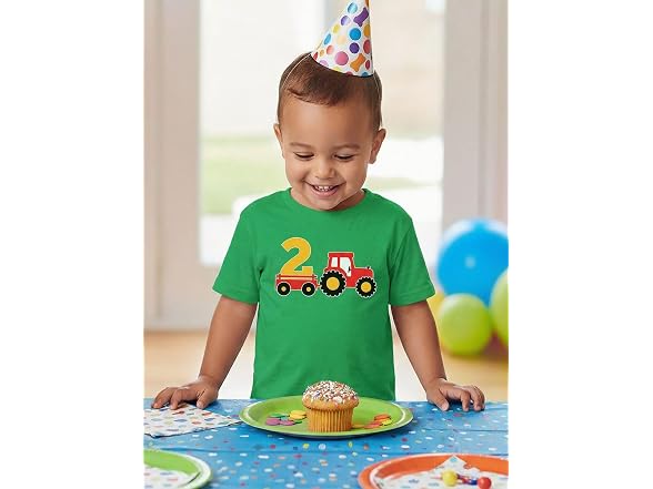 Tstars Boys (18 MOS) Farm Tractor 2nd Shirt