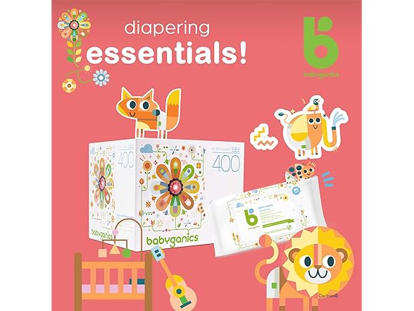 Babyganics, Wipes, 80 Count