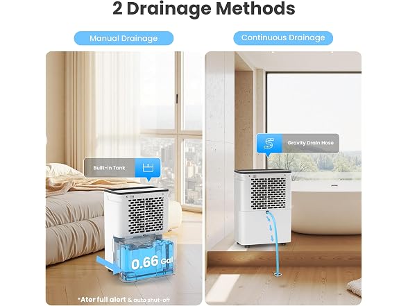 Candy 2000 Sq.Ft Dehumidifiers for Home, 34pt