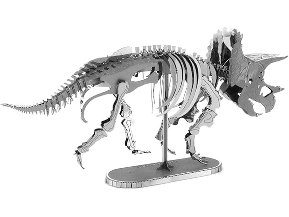 Metal Earth Triceratops Skeleton 3D Metal Model Kit Fascinations