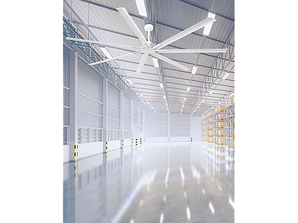 Parrot Uncle F8311WHS110V 100" Ceiling Fan No Light