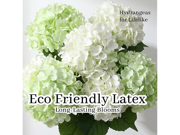 NINTYNINE Hydrangea Artificial Flower 4pc