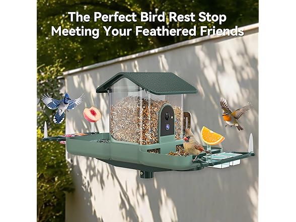 KUIKEO Bird Feeder with Camera