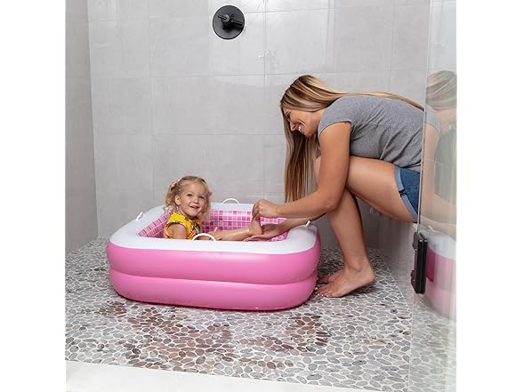 Grip A Pool 34" Pink Baby Pool
