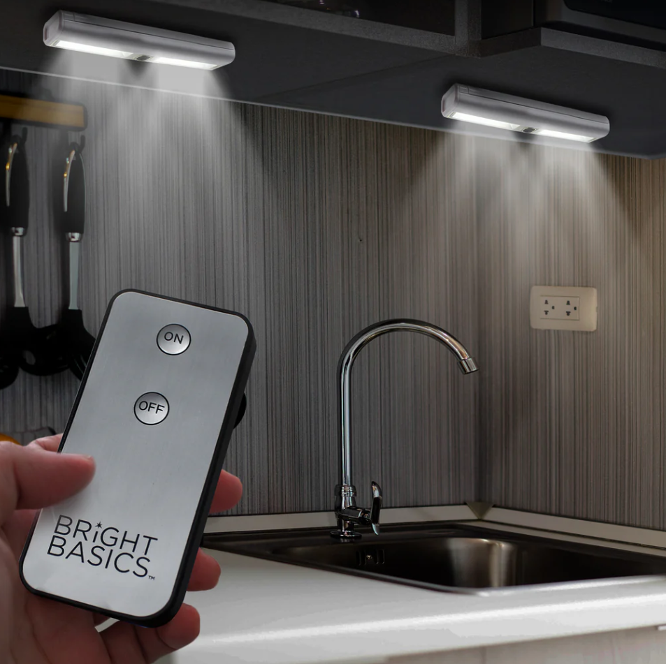 Aduro 4Pk Ultra Bright LED Wireless Portable Light Bars - Gallery 6