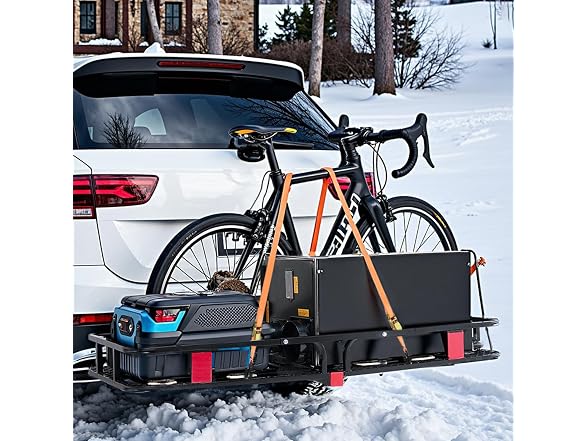 60" x 24" x 6", Hitch Cargo Carrier