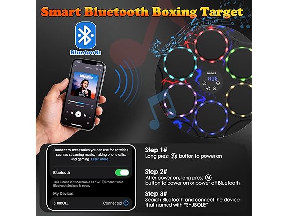Music Boxing Machine with Gloves