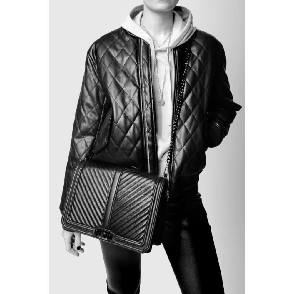 Rebecca Minkoff Chevron Quilted Jumbo Love Crossbody - Gallery 4