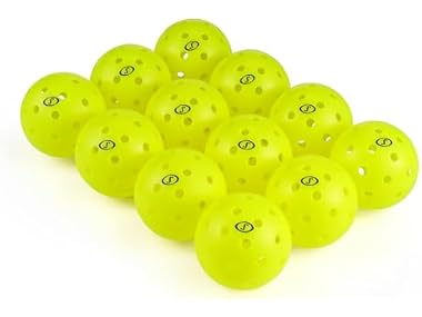 $16.99, Was $29.99, 43% Off! Spalding Performance Pickleballs 40 Hole 12 Pack Set dealfomo