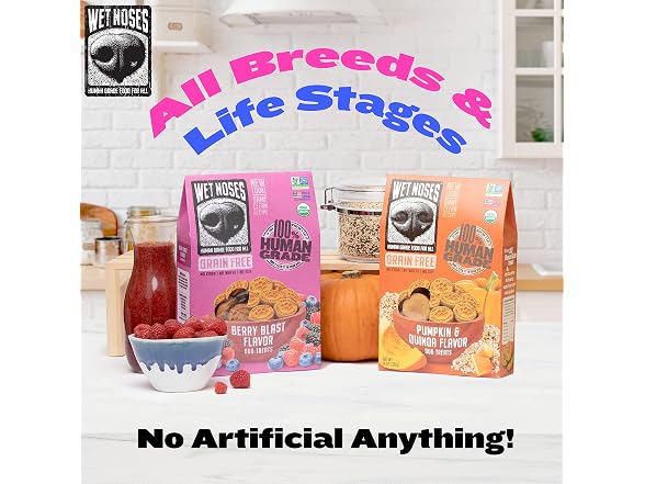 Wet Noses Organic Crunchy Dog Treats – All-Natural