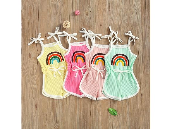 DuAnyozu Girls (12-18 MOS) Toddler Baby Shorts