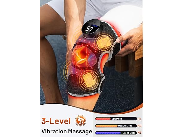 RELEXNOW Red Light Therapy Knee Brace