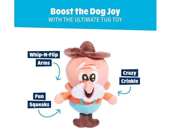 BarkBox BarkBox Old Goldie Dog Toy