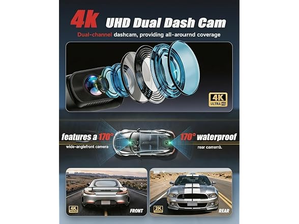 HKOIZNBL Car On-Dash Mounted Camera