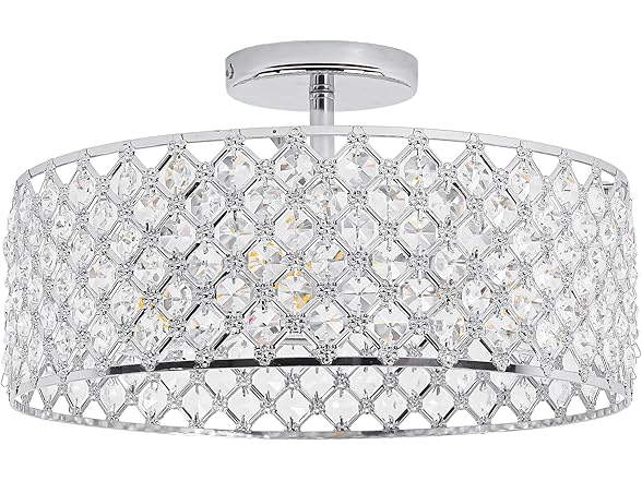 Parrot Uncle BBD5001CR Small 15" Crystal Chandeliers