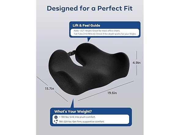 Feagar Seat Cushion for Office Chair