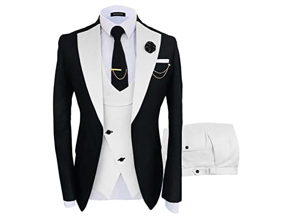 Wangyue Men (52) Suit Slim Piece Suits Wedding 5XL
